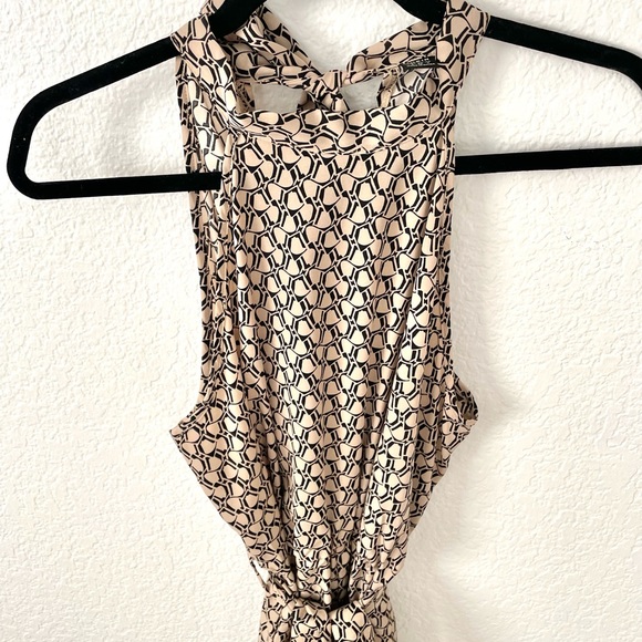 Halter Neck Romper with Flare Legs - Never worn - Picture 2 of 5